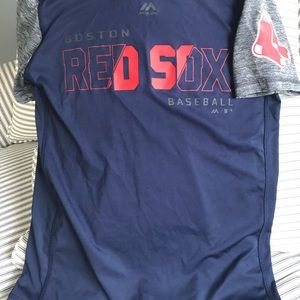 Majestic Boys Boston Red Sox Shirt